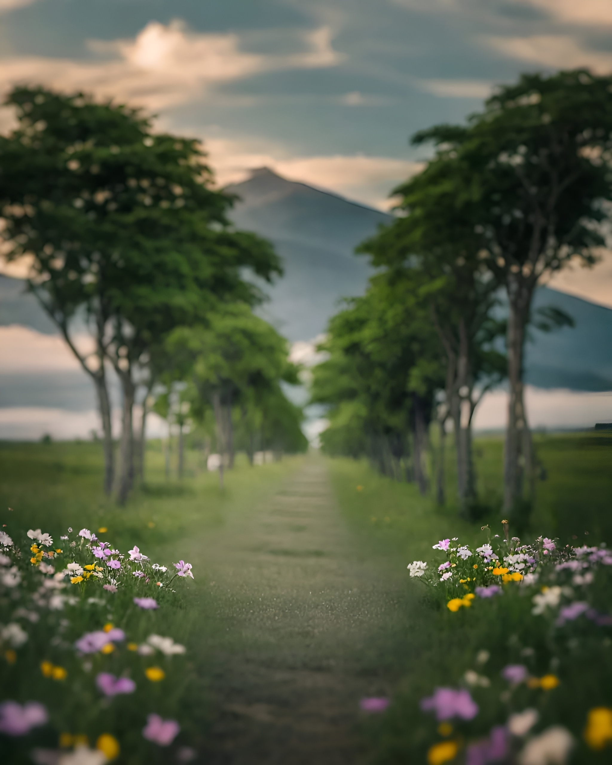 Garden Flower Editing Background 4k 