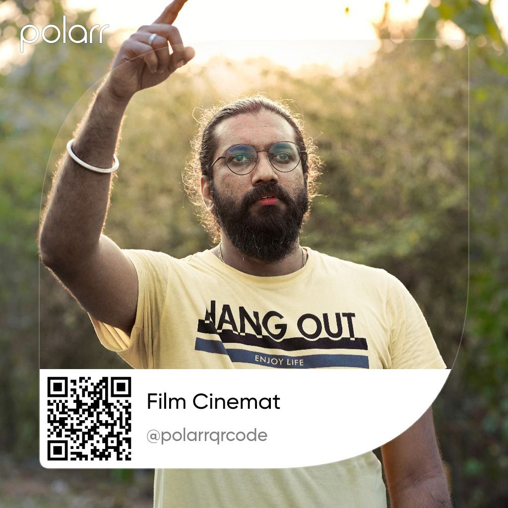 Film Cinematic Polarr QR Code